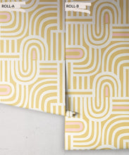 Load image into Gallery viewer, Maze Time Wallpaper • Camel • Rolls
