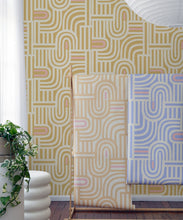 Load image into Gallery viewer, Maze Time Wallpaper • Camel • Insitu