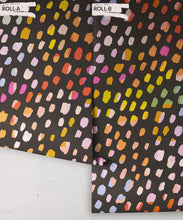Load image into Gallery viewer, Rainbow Cheetah Wallpaper • Black • Rolls