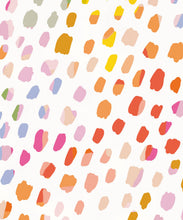 Load image into Gallery viewer, Rainbow Cheetah Wallpaper • White • Swatch