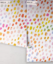 Load image into Gallery viewer, Rainbow Cheetah Wallpaper • White • Rolls