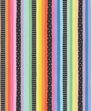 Load image into Gallery viewer, Rainbow Wall Mural • Bright Black • Swatch