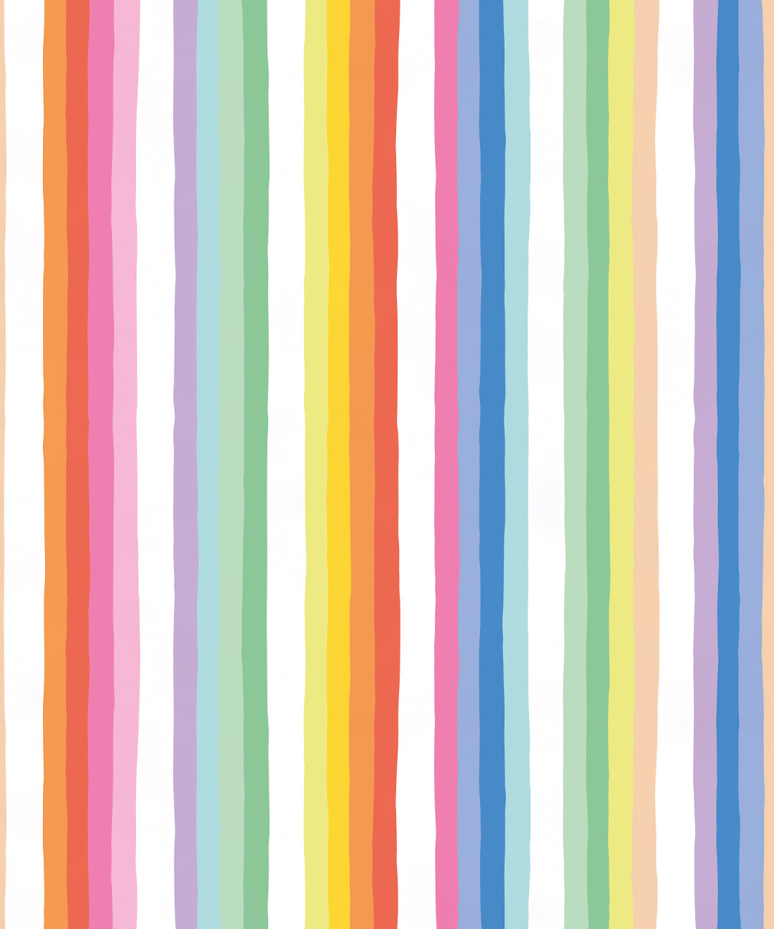 Rainbow Wall Mural • Bright Simple • Swatch