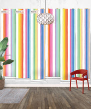 Load image into Gallery viewer, Rainbow Wall Mural • Bright Simple • Panels