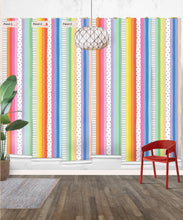 Load image into Gallery viewer, Rainbow Wall Mural • Bright White • panels