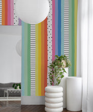 Load image into Gallery viewer, Rainbow Wall Mural • Bright White • Insitu