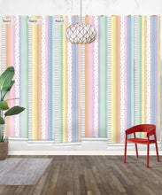 Load image into Gallery viewer, Rainbow Wall Mural • Pastel White • Panels