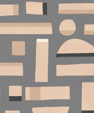 Load image into Gallery viewer, Shape Play Mural • Grey • Swatch