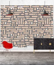 Load image into Gallery viewer, Shape Play Mural • Grey • Panels