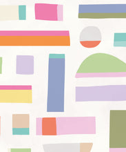 Load image into Gallery viewer, Shape Play Mural • White • Swatch