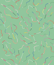 Load image into Gallery viewer, Spring Leaves Wallpaper • Green • Swatch