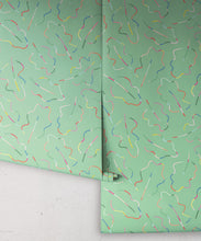 Load image into Gallery viewer, Spring Leaves Wallpaper • Green • Rolls