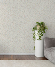 Load image into Gallery viewer, Spring Leaves Wallpaper • Pastel • Insitu