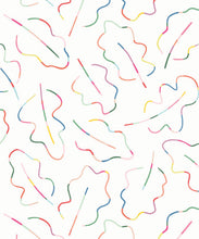 Load image into Gallery viewer, Spring Leaves Wallpaper • White • Swatch