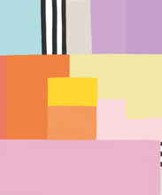 Load image into Gallery viewer, Stepping Up Mural • Rainbow Line • Swatch