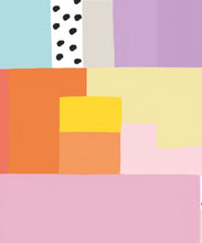 Load image into Gallery viewer, Stepping Up Mural • Rainbow Spot • Swatch