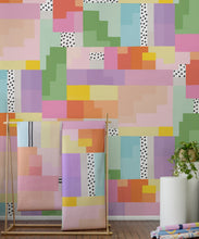 Load image into Gallery viewer, Stepping Up Mural • Rainbow Spot • Insitu