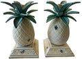 pair pineapple taper holders