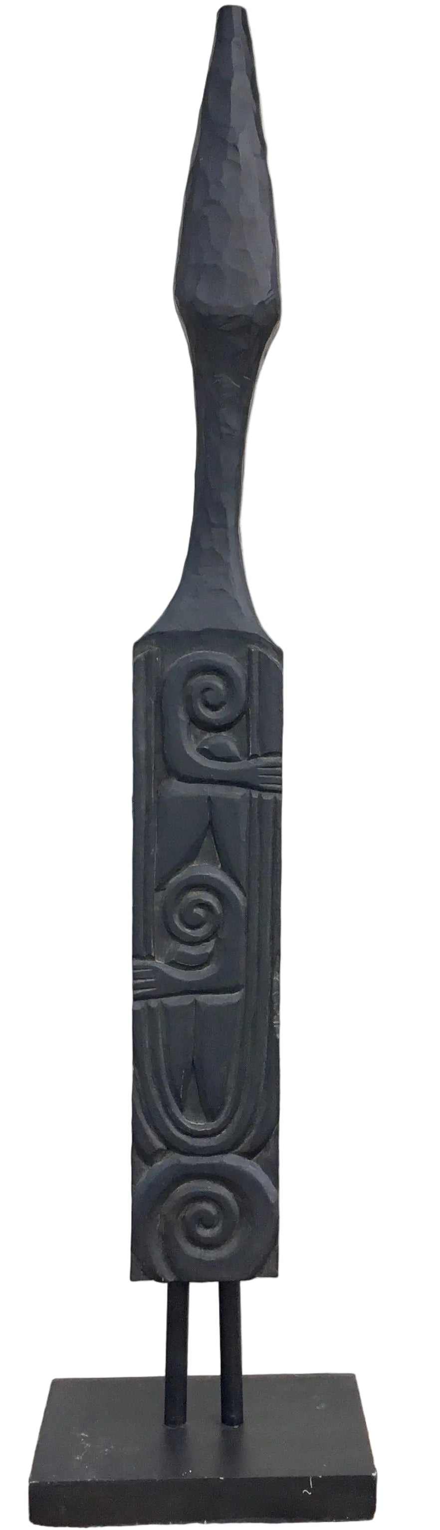 wood carved architecural element