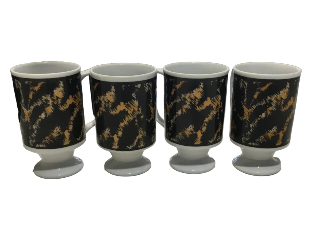 set of 4 japanese mugs