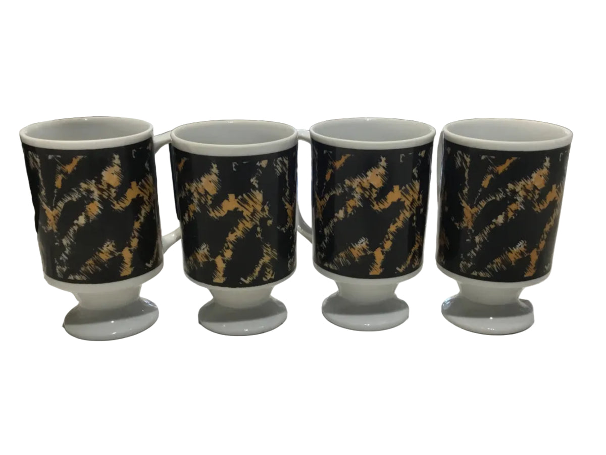 set of 4 japanese mugs