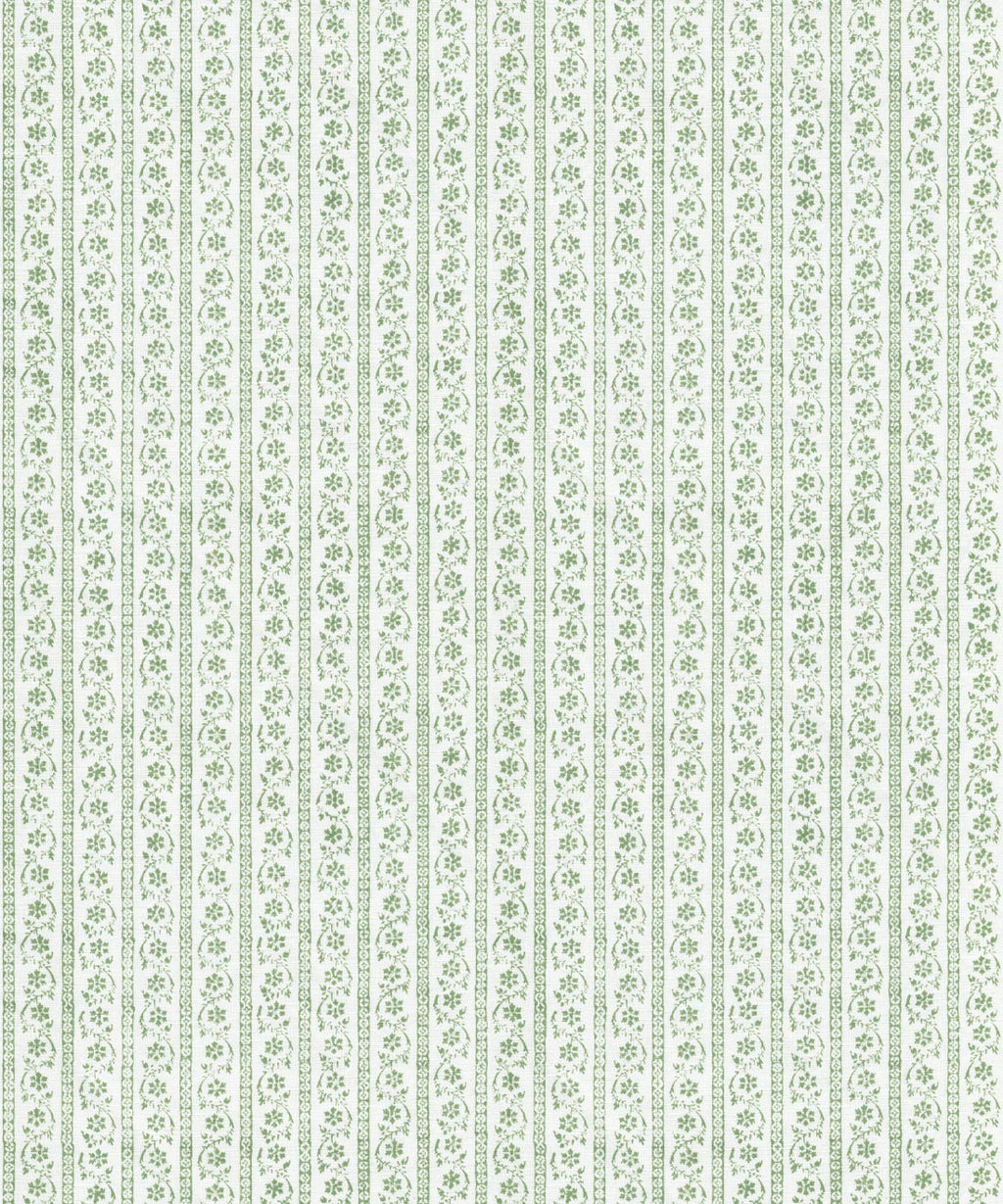 Daisy Chain Wallpaper • Mint Ivory • Swatch