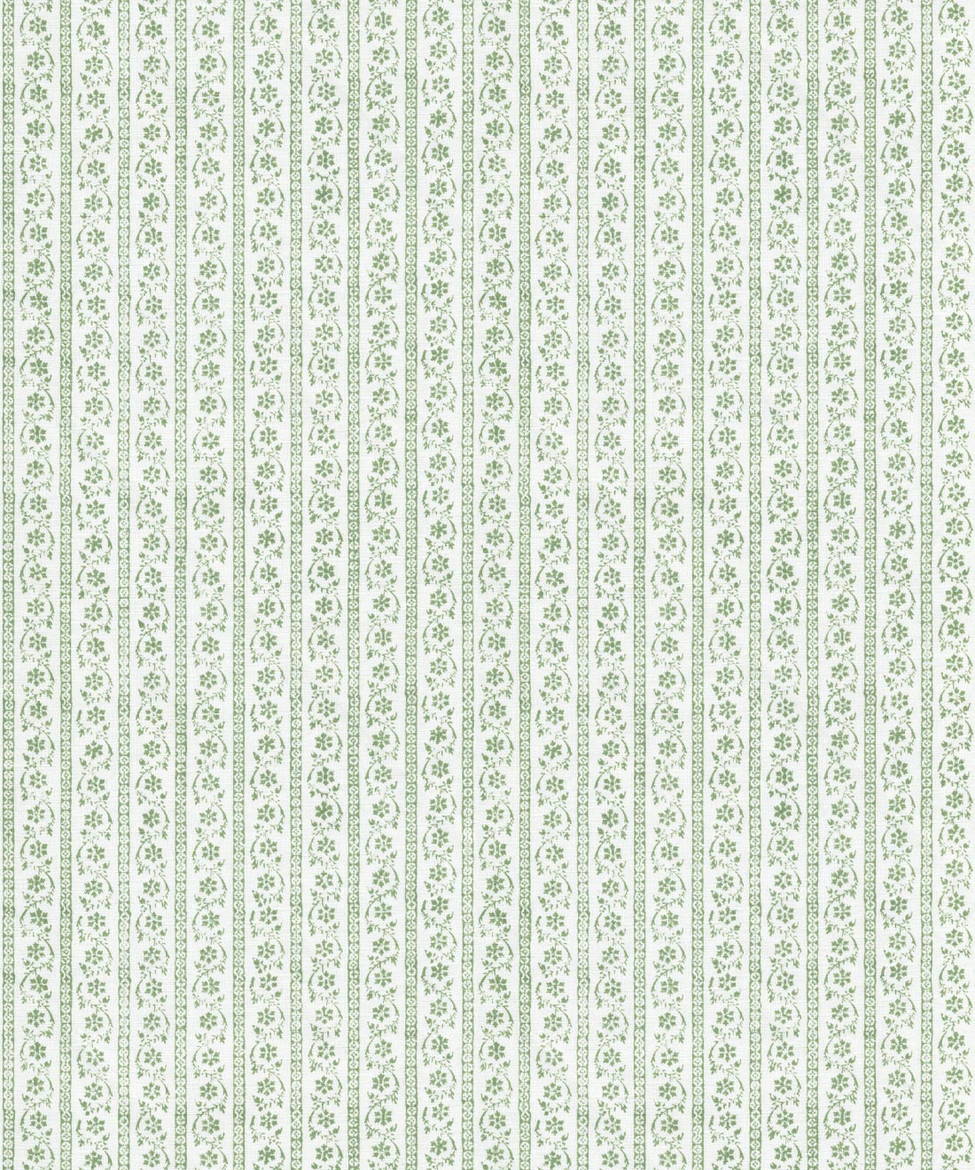 Daisy Chain Wallpaper • Mint Ivory • Swatch