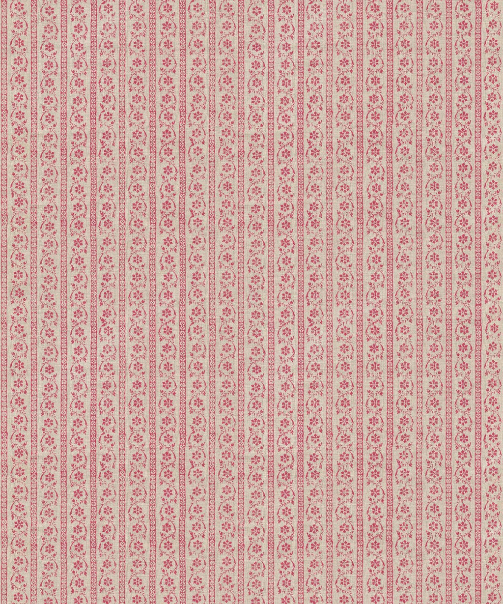 Daisy Chain Wallpaper • Poppy Natural • Swatch