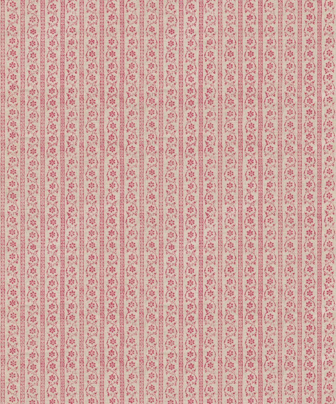 Daisy Chain Wallpaper • Poppy Natural • Swatch