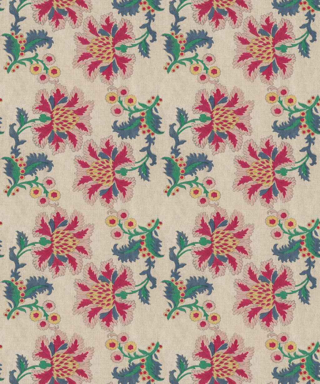 French Floral Wallpaper