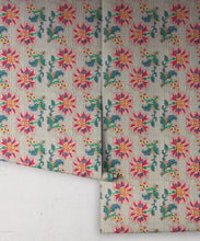 Load image into Gallery viewer, French Floral Wallpaper • Multi Natural Stripe • Rolls