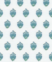 Load image into Gallery viewer, Buti Wallpaper • Indigo Ivory • Swatch