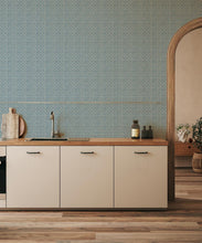 Load image into Gallery viewer, Daisy Tile Wallpaper • Insitu