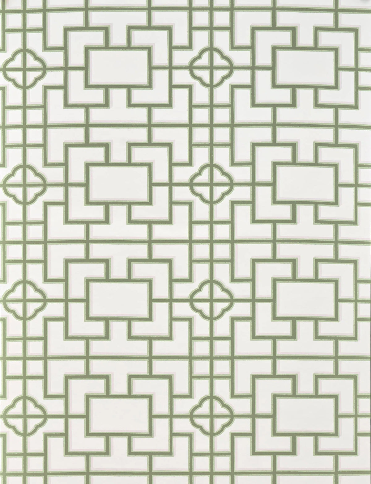 Tilly wallpaper in SAUGE