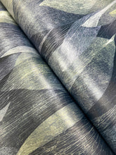 Load image into Gallery viewer, Shimmering Canopy Wide Width Wallpaper - Indigo wallpaper detail