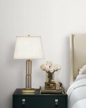 Load image into Gallery viewer, Ripple Effect Wide Width Wallpaper - White room setting