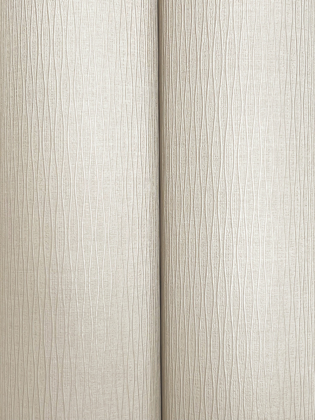Ripple Effect Wide Width Wallpaper - Beige wallpaper detail