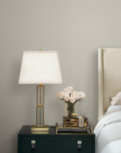 Load image into Gallery viewer, Ripple Effect Wide Width Wallpaper - Taupe room setting