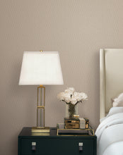 Load image into Gallery viewer, Ripple Effect Wide Width Wallpaper - Light Brown room setting