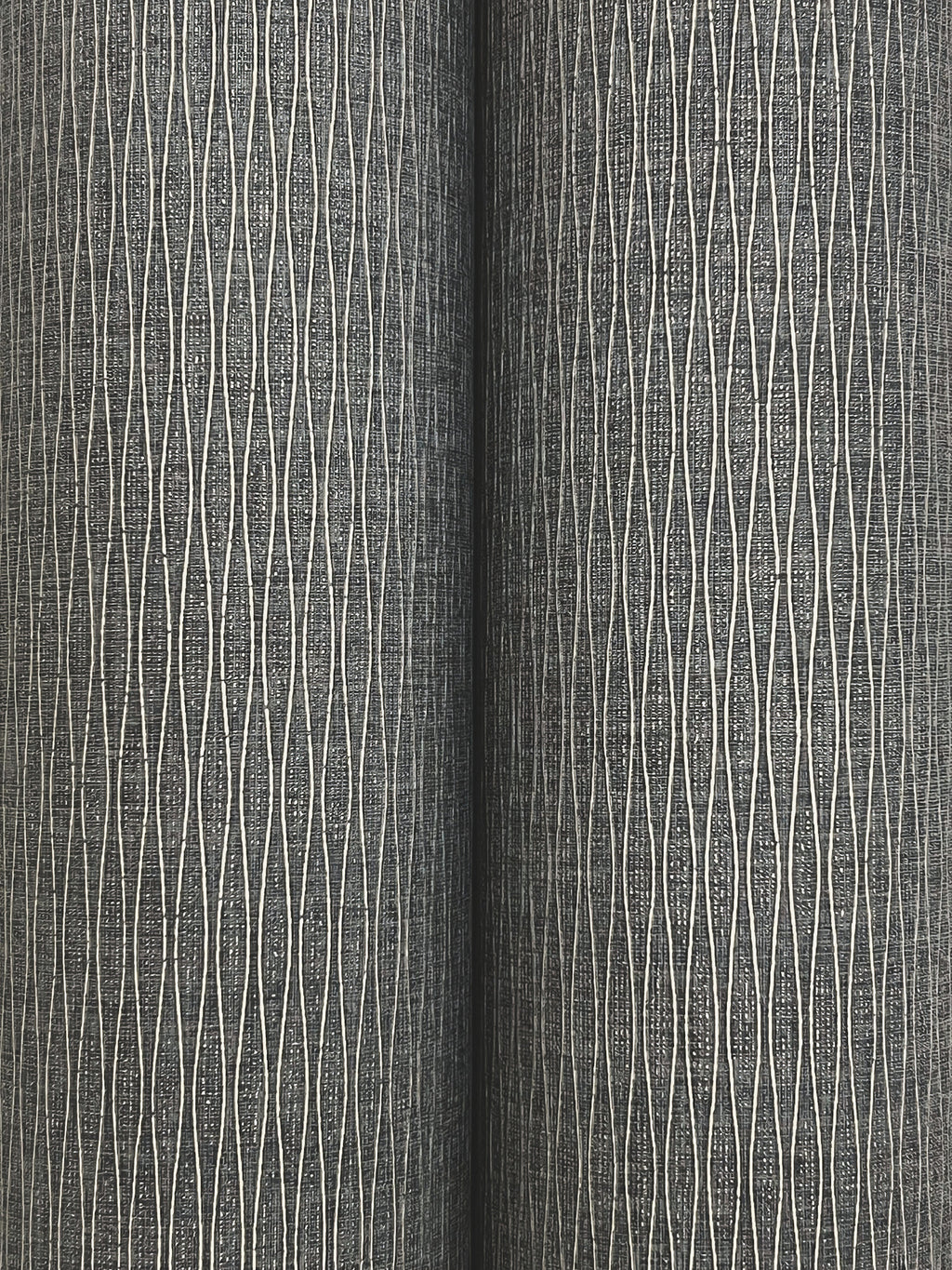Ripple Effect Wide Width Wallpaper - Slate wallpaper detail