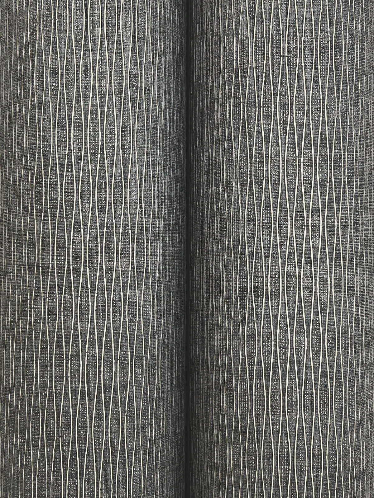 Ripple Effect Wide Width Wallpaper - Slate wallpaper detail