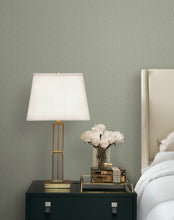 Load image into Gallery viewer, Ripple Effect Wide Width Wallpaper - Mint room setting