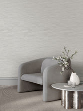 Load image into Gallery viewer, Foundations Wide Width Wallpaper - Grey room setting
