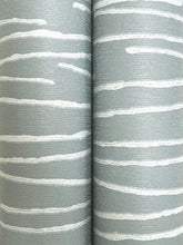 Load image into Gallery viewer, Foundations Wide Width Wallpaper - Light Blue wallpaper detail