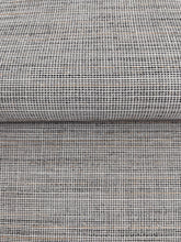 Load image into Gallery viewer, Drift Weave Wide Width Wallpaper - Grey wallpaper detail