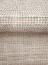 Load image into Gallery viewer, Drift Weave Wide Width Wallpaper - Taupe wallpaper detail