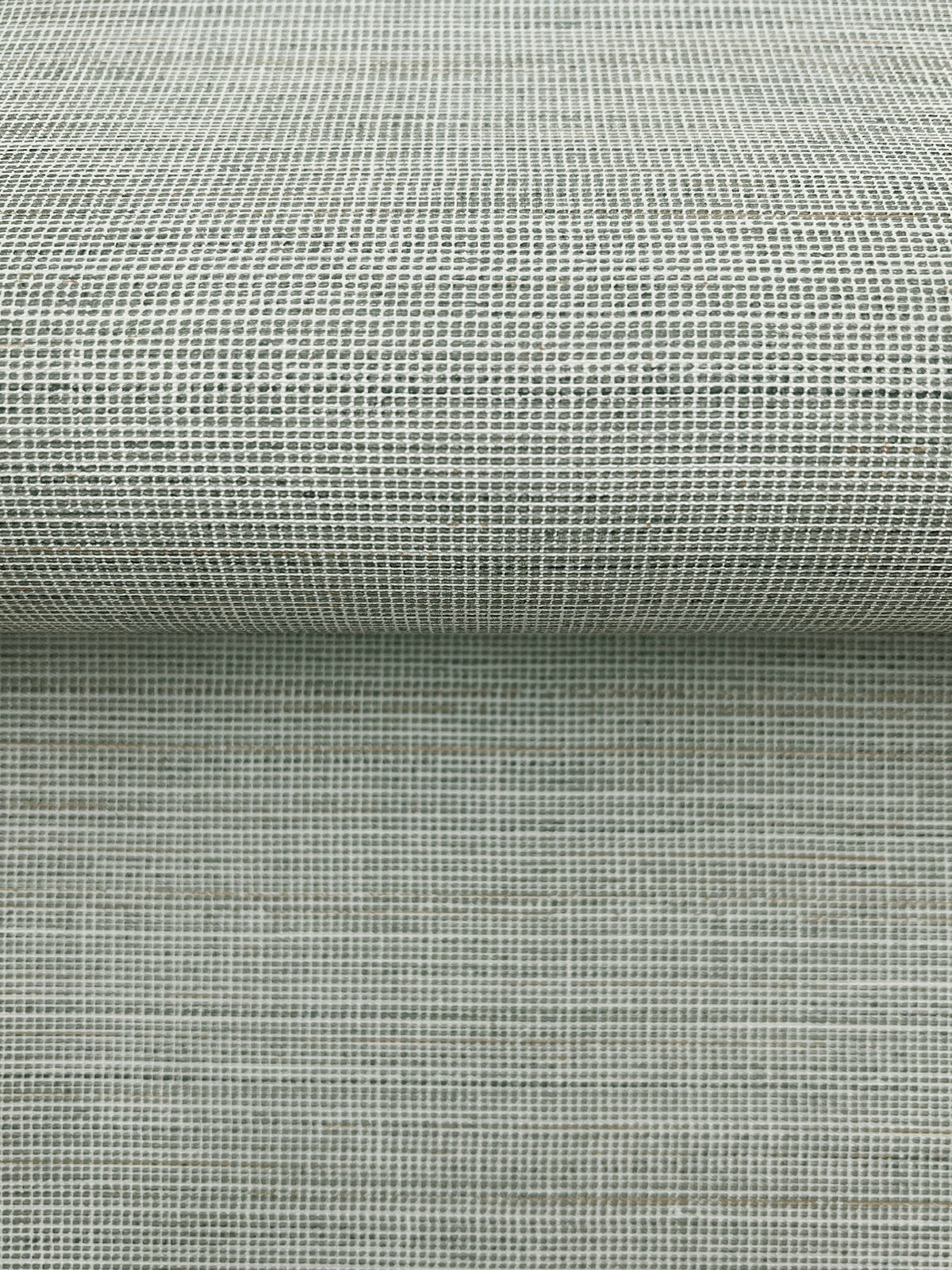 Drift Weave Wide Width Wallpaper - Aqua wallpaper detail