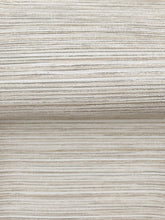 Load image into Gallery viewer, Stacked Bamboo Wide Width Wallpaper - Silver wallpaper detail