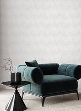 Load image into Gallery viewer, Infinity Wide Width Wallpaper - Dove room setting