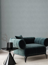 Load image into Gallery viewer, Infinity Wide Width Wallpaper - Slate room setting